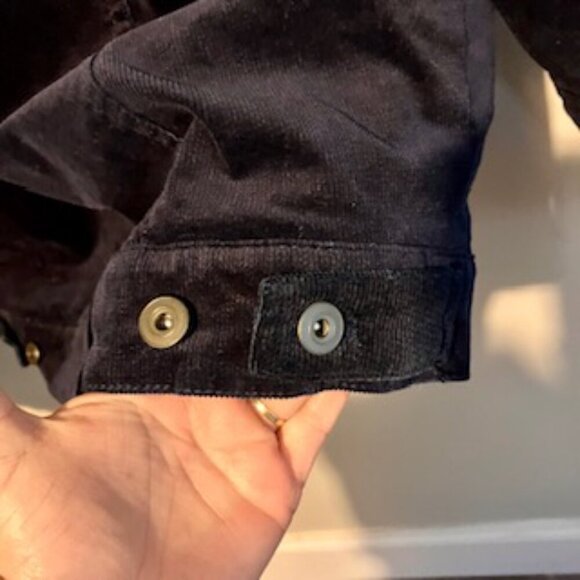 Cold Culture dark blue corduroy lined jacket w/Sherpa collar size XL - Picture 7 of 9